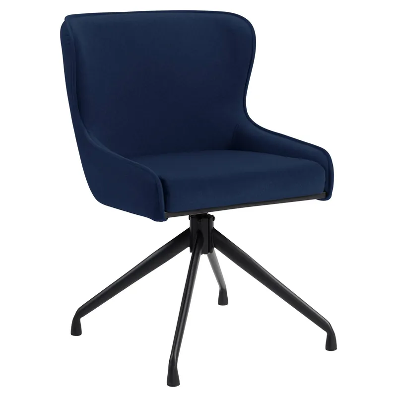 JULIUS | Hotel Stuhl | Samt | Blau | Drehfunktion Top-Seller