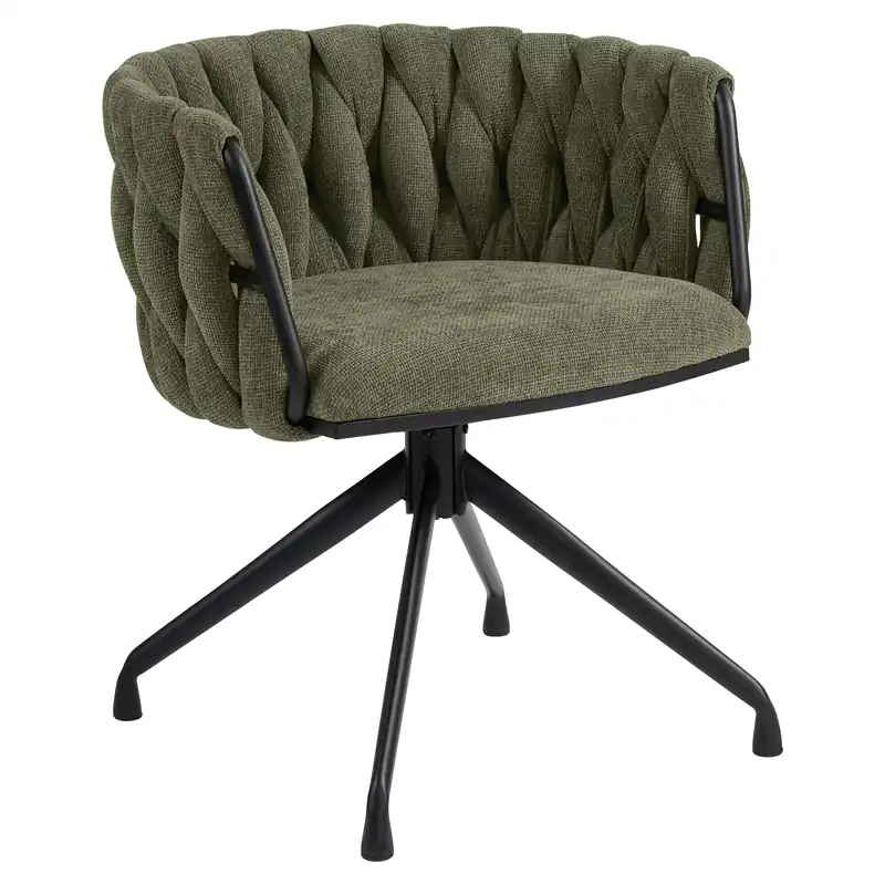 Markenware MARIS | Hotel Stuhl | Textil/Stoff | Grün | Drehfunktion