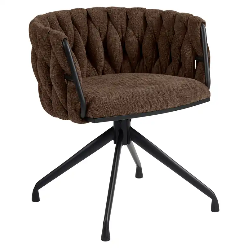 MARIS | Hotel Stuhl | Textil/Stoff | Braun | Drehfunktion Abverkauf