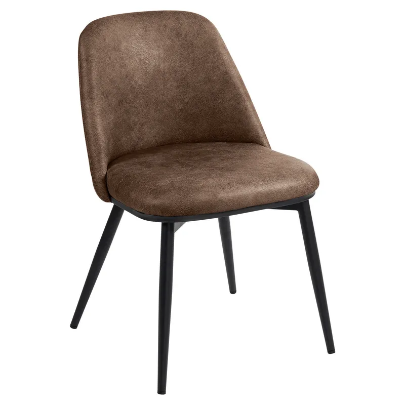 Sonderaktion TINA | Hotel Stuhl | Leder | Braun