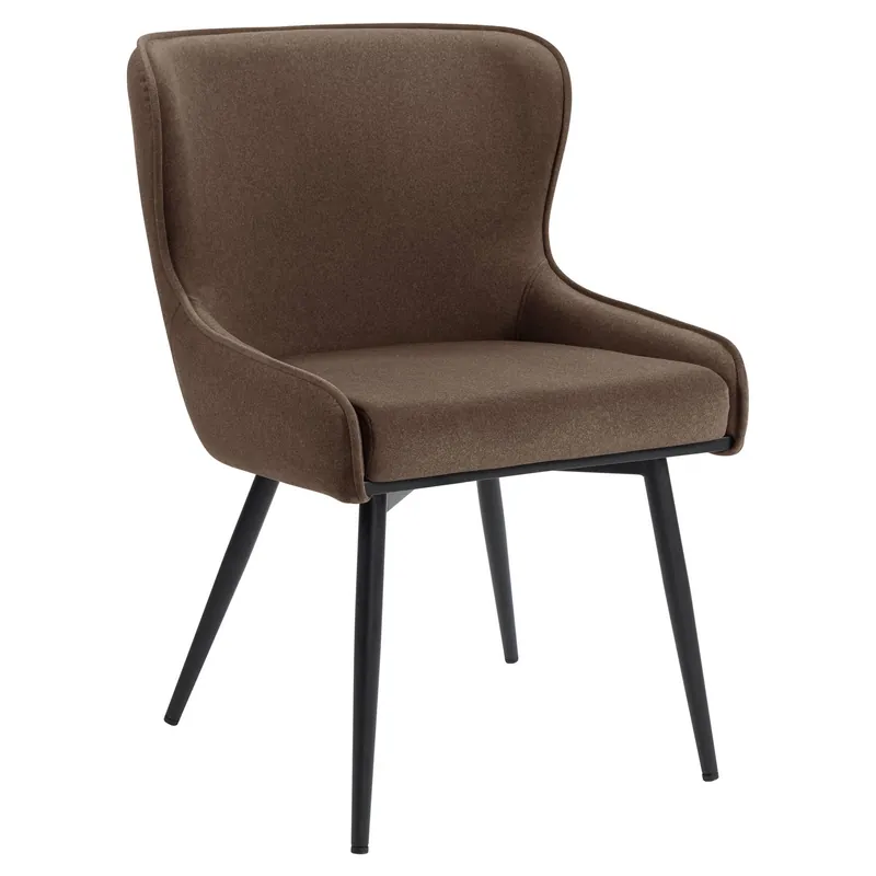 JULIUS | Hotel Stuhl | Samt | Braun Top-Preis