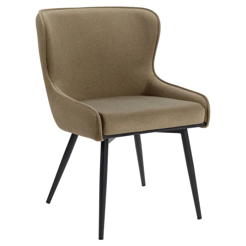 JULIUS | Hotel Stuhl | Samt | Taupe Must-Have