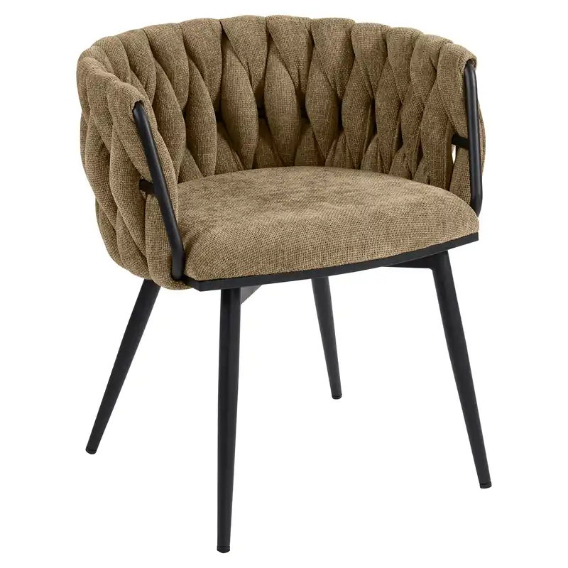 Schnäppchen MARIS | Hotel Stuhl | Textil/Stoff | Taupe