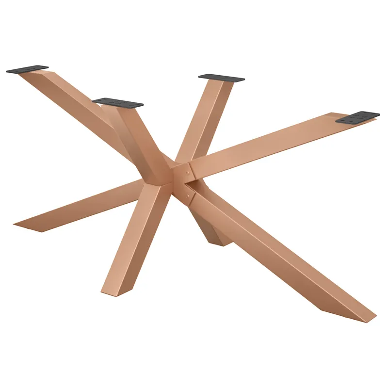 Top-Preis SPIDER | Bistro Tischgestell | 178 x 78 cm | Höhe: 72 cm | Kupfer