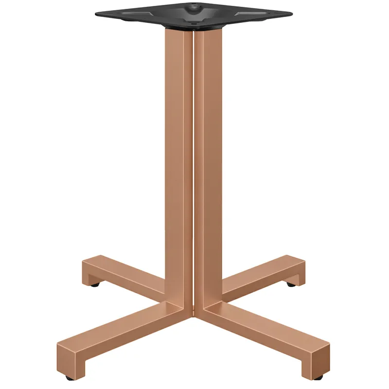 Neu Im Sortiment PALERMO | Bistro Tischgestell | Höhe: 72 cm | Fuß: 58 x 58 cm | Kupfer