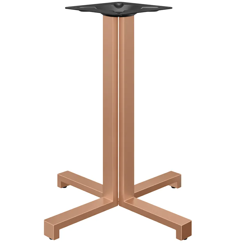 PALERMO | Bistro Tischgestell | Höhe: 105 cm | Fuß: 58 x 58 cm | Kupfer Knallerangebot