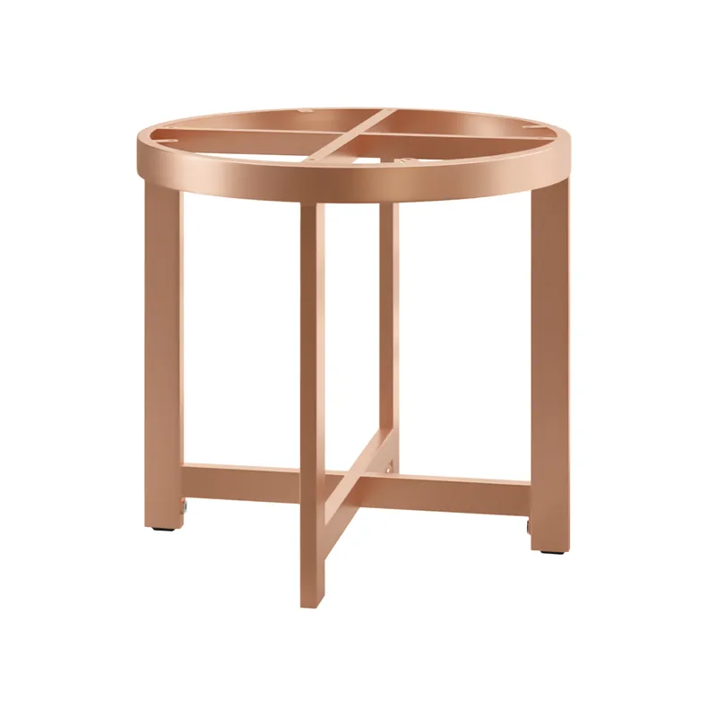 Sofort Bestellen ORLANDO | Bistro Lounge Tischgestell | Ø48,5 x H50 cm | Kupfer