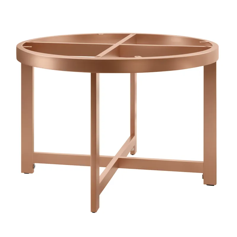 ORLANDO | Bistro Lounge Tischgestell | Ø68,5 x H50 cm | Kupfer Meistverkauft