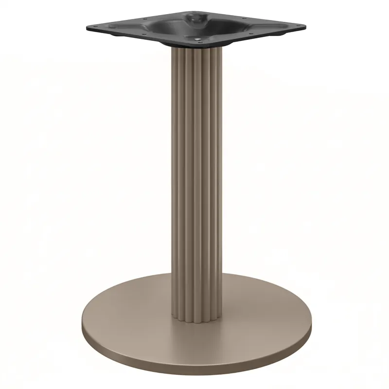 Direkt Vom Hersteller TORINO | Bistro Tischgestell | Ø 50 x 72 cm | Taupe