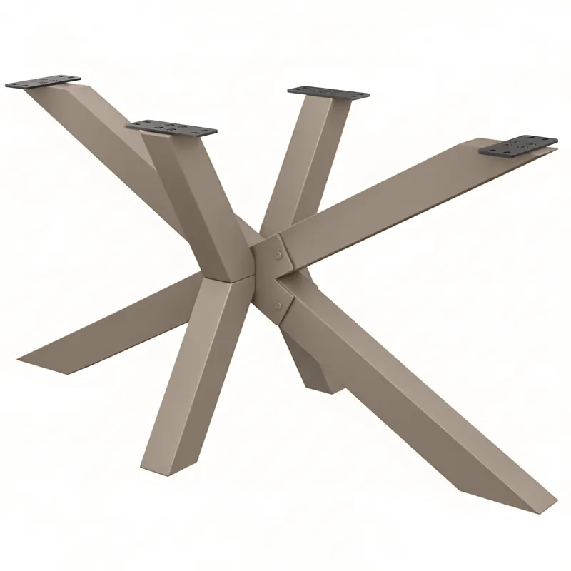 SPIDER | Bistro Tischgestell | 148 x 78 cm | Höhe: 72 cm | Taupe Neuheit