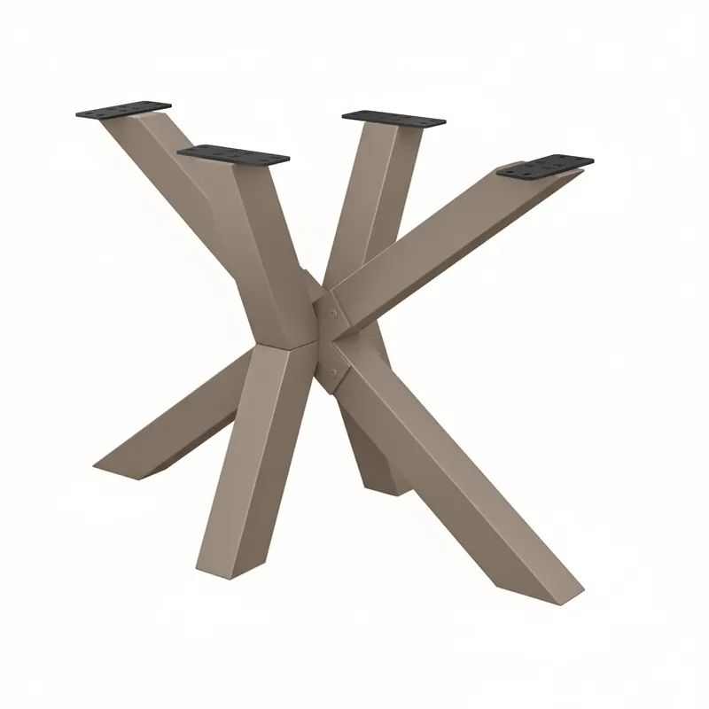 SPIDER | Bistro Tischgestell | 108 x 58 cm | Höhe: 72 cm | Taupe Jetzt Kaufen