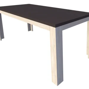 Finale Aktion Esstisch ausziehbar Aitape 22, Farbe: Sonoma Eiche dunkel / Sonoma Eiche hell - Abmessungen: 160-200 x 80 cm (B x T)