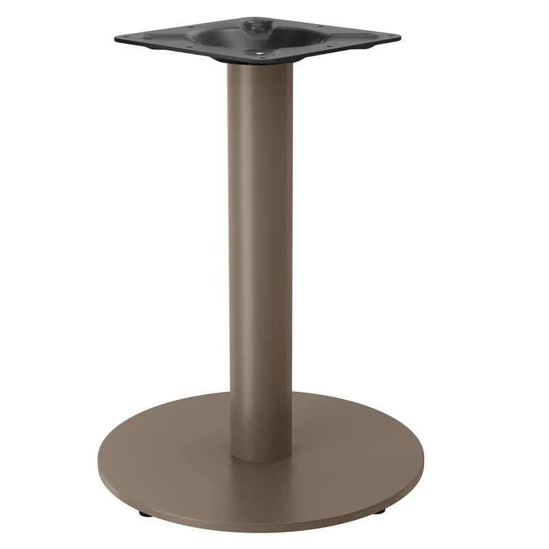 NIZZA | Bistro Tischgestell | Taupe | Fuß: Ø 50 cm | Höhe: 72 cm Preis Gesenkt
