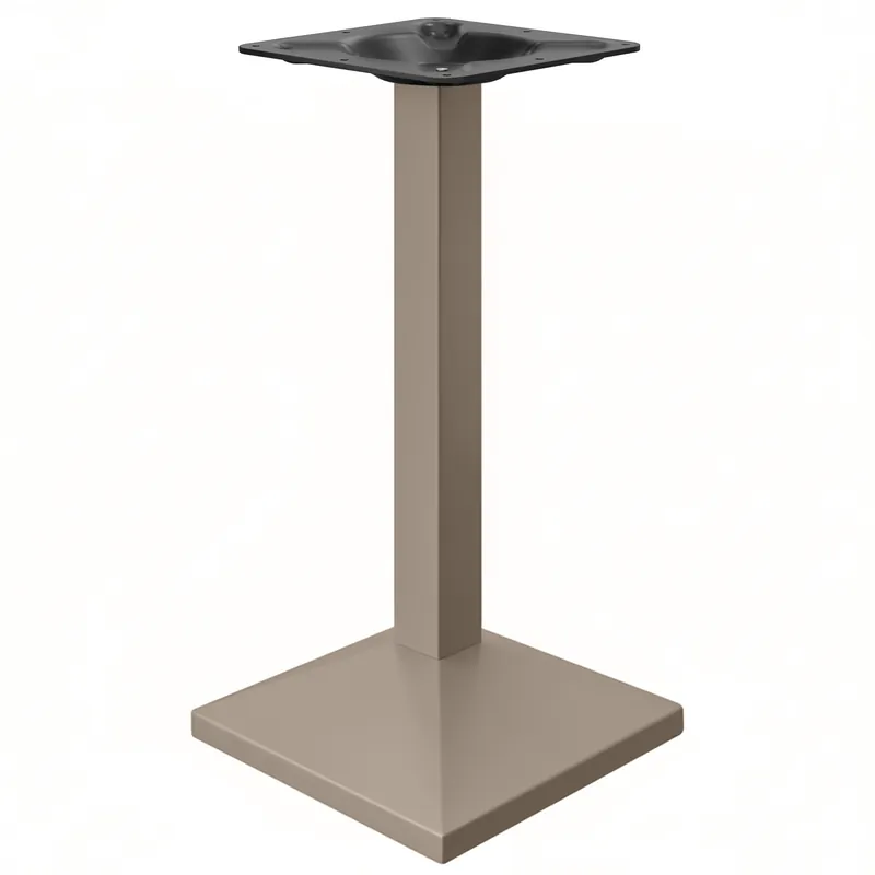 Online Kaufen PALMA | Bistro Stehtischgestell | Taupe | B:T 50 x 50 cm | Säule: 8 x 109 cm