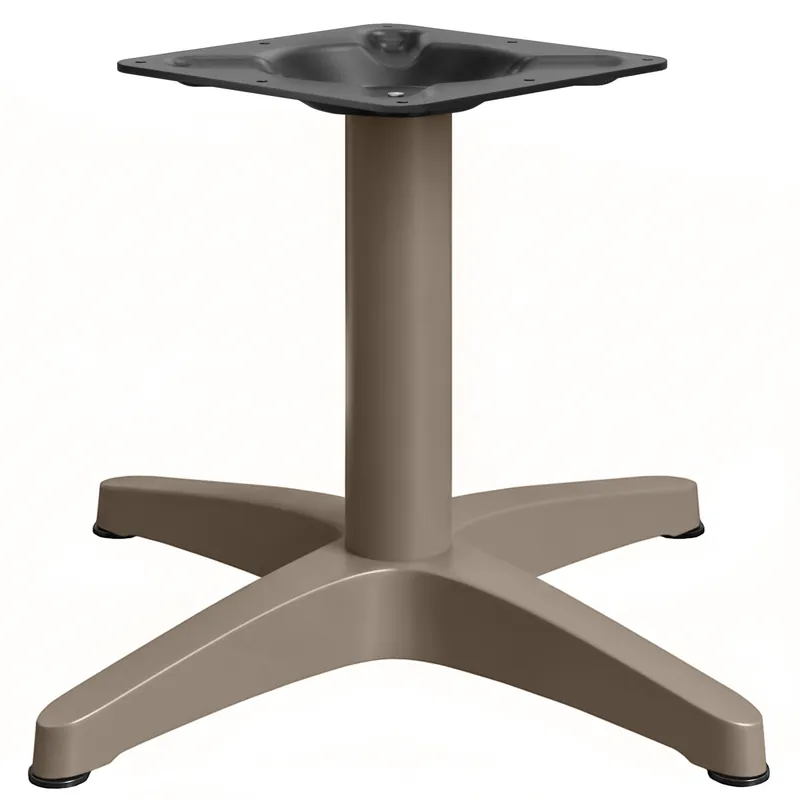 BARCELONA | Bistro Lounge Tischgestell | Höhe: 40 cm | Fuß: Ø 66 cm | Taupe Direkt Vom Hersteller