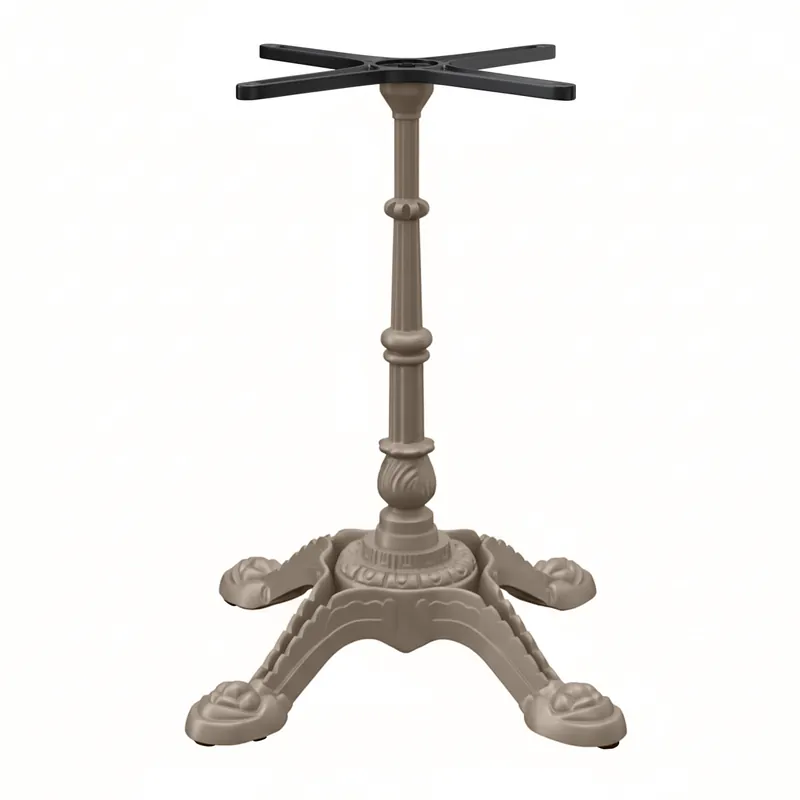 PARIS | Bistro Tischgestell | Taupe | 4 Fuß: Ø 55 cm | Säule: 72 cm Günstig