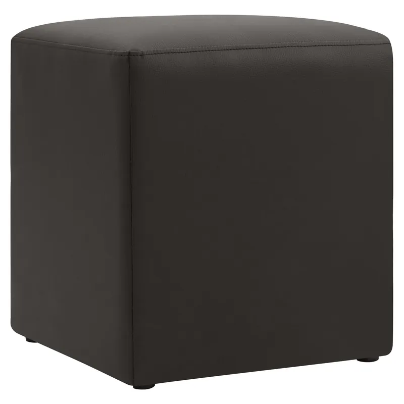 CUBO | Bistro Sitzwürfel | Braun | Leder Markenware