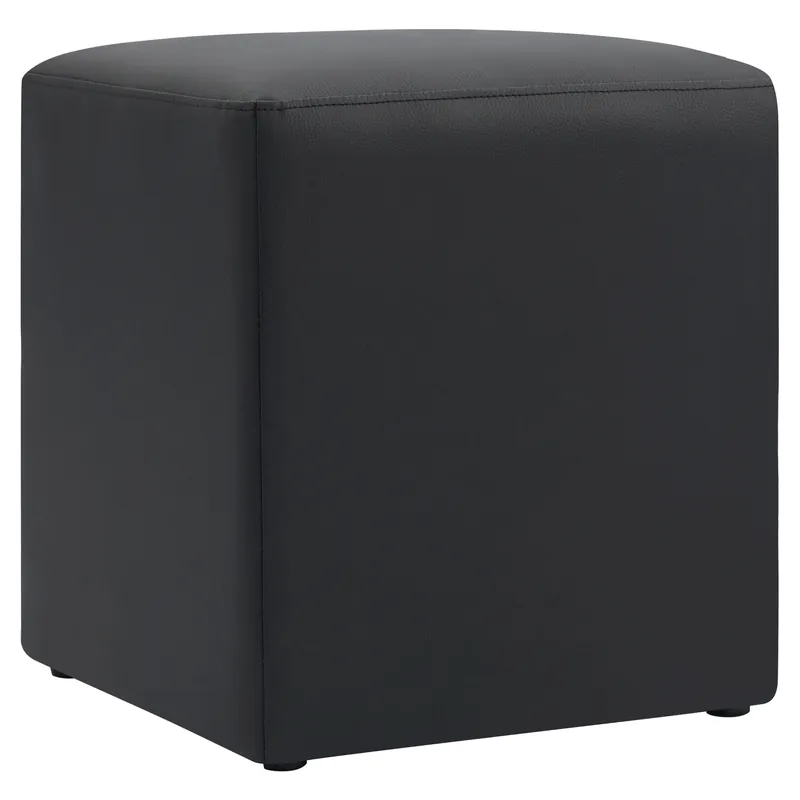 Bestpreis CUBO | Bistro Sitzwürfel | Schwarz | Leder