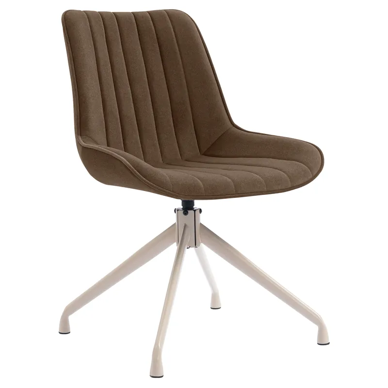 EMILY | Hotel Stuhl | Samt | Braun | Drehfuß Rabatt