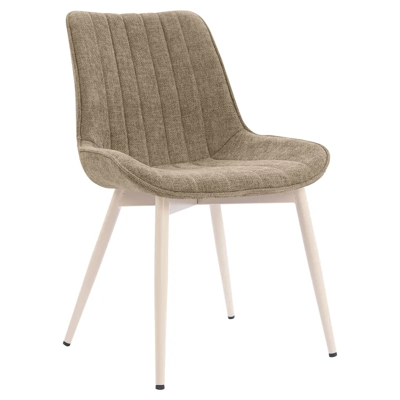 EMILY | Hotel Stuhl | Stoff/Textil | Taupe Kostenfreie Lieferung