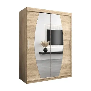 Schwebetürenschrank Elypse 200/150/62 2-Türig (Sonoma) Schnäppchen