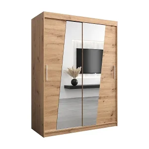 Schwebetürenschrank Wave 200/150/62 2-Türig (Artisan) Billig