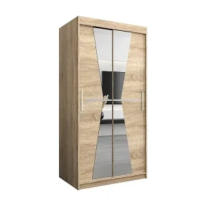 Preiswert Schwebetürenschrank Maroko 200/150/62 2-Türig (Sonoma)