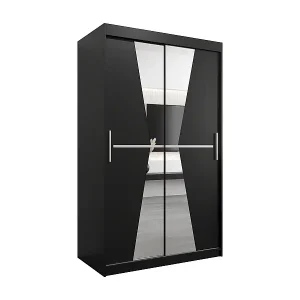 Schwebetürenschrank Maroko 200/120/62 2-Türig (Schwarz) Bestseller