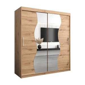 SCHWEBETÜRENSCHRANK MADRYT 200/180/62 2-türig (Artisan/Artisan) Neue Ware