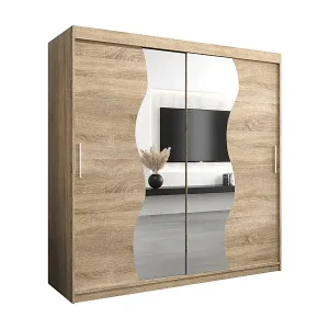 Top-Seller SCHWEBETÜRENSCHRANK MADRYT 200/200/62 2-türig (Sonoma/Sonoma)