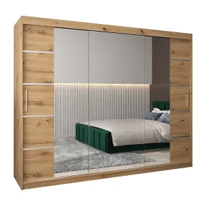 SCHWEBETÜRENSCHRANK VERONA 4 200/250/62 3-türig (Artisan/Artisan) Kracherpreis