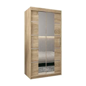 SCHWEBETÜRENSCHRANK VERONA 4 200/100/62 2-türig (Sonoma/Sonoma) Rabatt