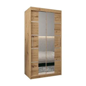 SCHWEBETÜRENSCHRANK VERONA 4 200/100/62 2-türig (Artisan/Artisan) Sale