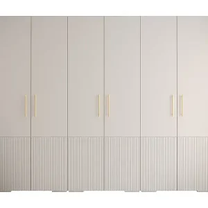 DREHTÜRENSCHRANK MANHATTAN RYFEL 3 236,7/300/47 6-türig (Weiß) Nur Heute