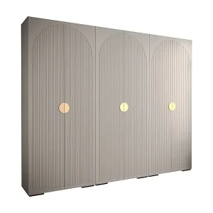 DREHTÜRENSCHRANK MANHATTAN RYFEL 1 236,7/300/47 6-türig (Weiß) Top-Preis