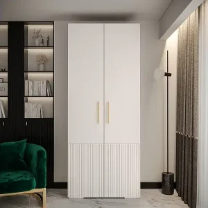 Meistverkauft DREHTÜRENSCHRANK MANHATTAN RYFEL 3 236,7/100/47 2-türig (Weiß)