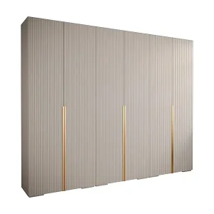 DREHTÜRENSCHRANK MANHATTAN RYFEL 9 236,7/300/47 6-türig (Weiß) Sonderaktion