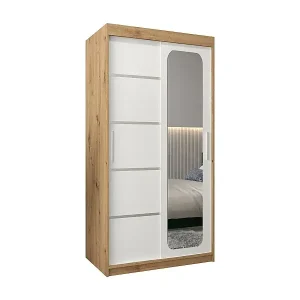 SCHWEBETÜRENSCHRANK PROMO V2 200/100/62 2-türig (Artisan/Weiß) Aktuell