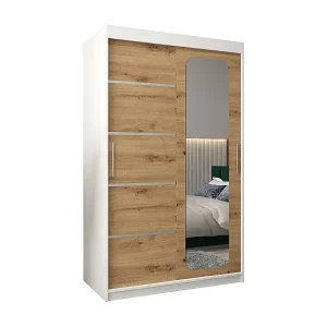 Sichere Zahlung SCHWEBETÜRENSCHRANK PROMO V2 200/120/62 2-türig (Weiß/Artisan)