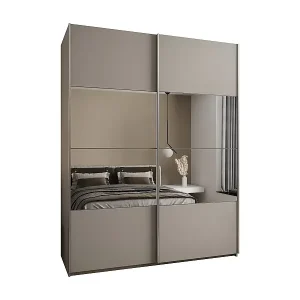 Online Kaufen SCHWEBETÜRENSCHRANK Lux 4 245,5/200/64 (Kaschmir/Kaschmir/Silber)