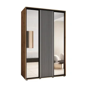 Sichere Zahlung SCHWEBETÜRENSCHRANK LANKO 2 235,2/160/45 3-türig (Artisan/Weiß)