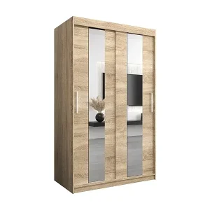 Direktkauf Schwebetürenschrank Pole 200/120/62 2-Türig (Sonoma)