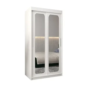 Günstig SCHWEBETÜRENSCHRANK PROMO T3 200/100/62 2-türig (Weiß/Weiß)