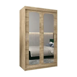 Neu SCHWEBETÜRENSCHRANK PROMO T3 200/120/62 2-türig (Sonoma/Sonoma)