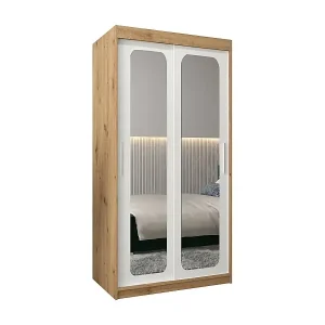 SCHWEBETÜRENSCHRANK PROMO T3 200/100/62 2-türig (Artisan/Weiß) Sofort Bestellen