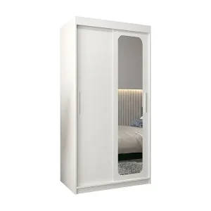 Top-Angebot SCHWEBETÜRENSCHRANK PROMO T2 200/100/62 2-türig (Weiß/Weiß)