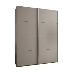 Meistverkauft SCHWEBETÜRENSCHRANK Lux 1 245,5/200/64 (Kaschmir/Kaschmir/Silber)