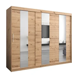 Versand Am Gleichen Tag Schwebetürenschrank Pole 200/250/62 2-Türig (Artisan)