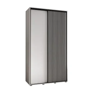 Preisknaller SCHWEBETÜRENSCHRANK SAPPORO 1 205,2/140/45 2-türig (Weiß/Weiß)