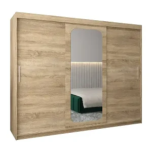 SCHWEBETÜRENSCHRANK PROMO T2 200/250/62 3-türig (Sonoma/Sonoma) Direkt Vom Hersteller